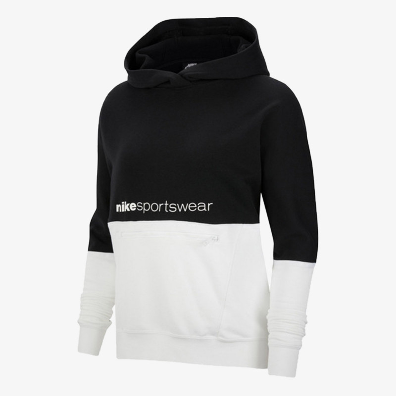 Nike W NSW PO HOODIE FT ARCHIVE RMX 