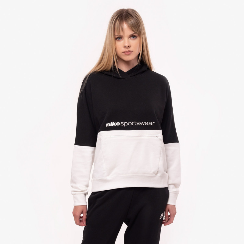 Nike W NSW PO HOODIE FT ARCHIVE RMX 