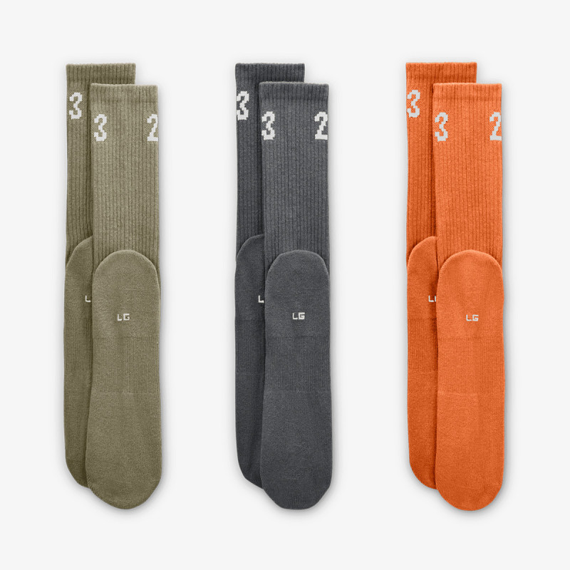 Nike U J ESSENTIAL CREW 3PR -  144 