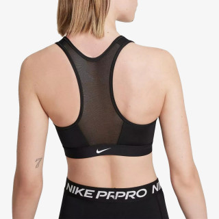 W NK DF SWSH ZIP FRONT BRA 