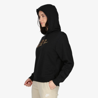 Nike W NSW FLC GX PRNT HOODIE FTRA 