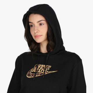 Nike W NSW FLC GX PRNT HOODIE FTRA 