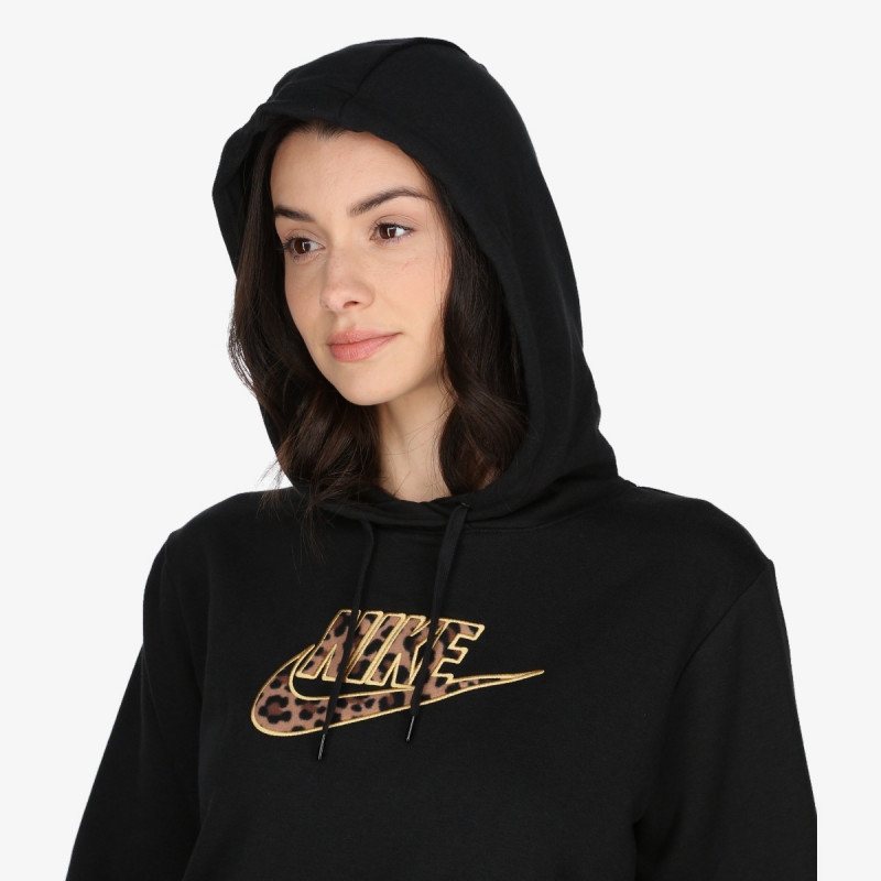 Nike W NSW FLC GX PRNT HOODIE FTRA 