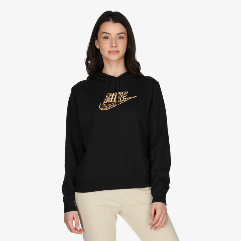 Nike W NSW FLC GX PRNT HOODIE FTRA 