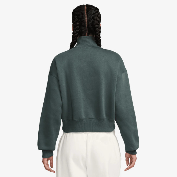 Nike W NSW PHNX FLC QZ CROP 