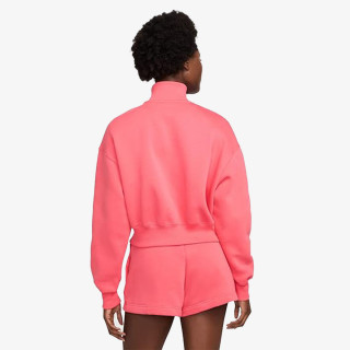 Nike W NSW PHNX FLC QZ CROP 