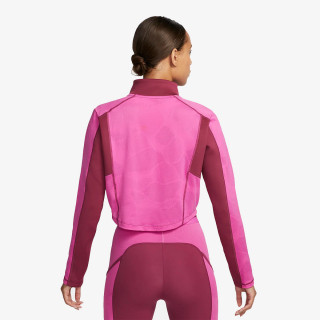 Nike W NK DF HZ LS TOP FEMME 