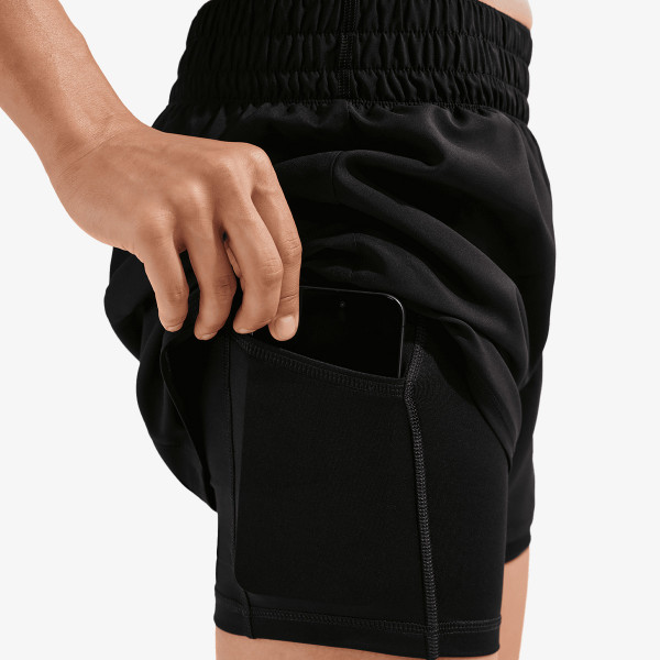 Nike W NK ONE DF HR 3IN 2N1 SHORT 