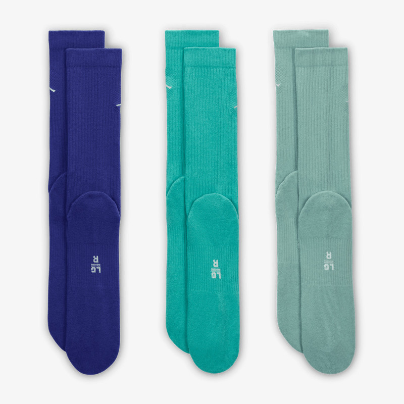 Nike U J EVERYDAY CUSH POLY CREW 3PR -  144 