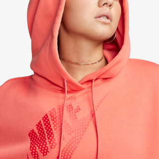 NIKE Bluza W NSW FLC PO HOODIE CROP DNC 