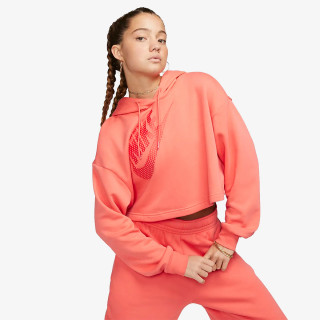 NIKE Bluza W NSW FLC PO HOODIE CROP DNC 