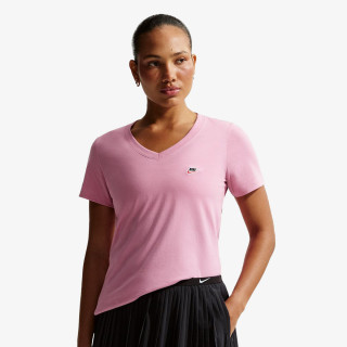 Nike W NSW TEE VNECK LBR FS 