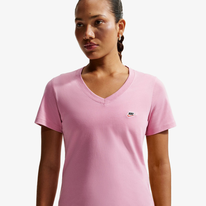 Nike W NSW TEE VNECK LBR FS 