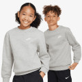 Nike K NSW CLUB FLC CREW LS LBR 