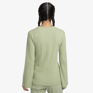 Nike W NSW RIB JRSY LS VNK TOP 