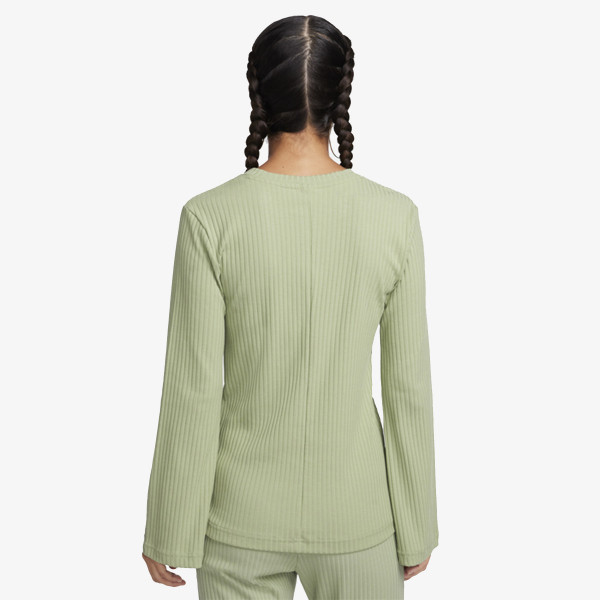 Nike W NSW RIB JRSY LS VNK TOP 