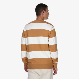 Nike M NK CLUB STRIPE HVY FT CREW 