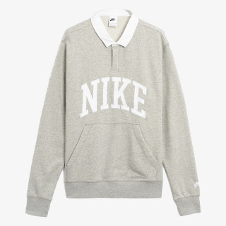 Nike M NK CLUB HBR FT LS POLO 