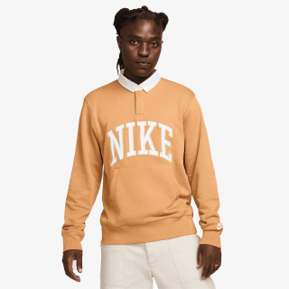 Nike M NK CLUB HBR FT LS POLO 