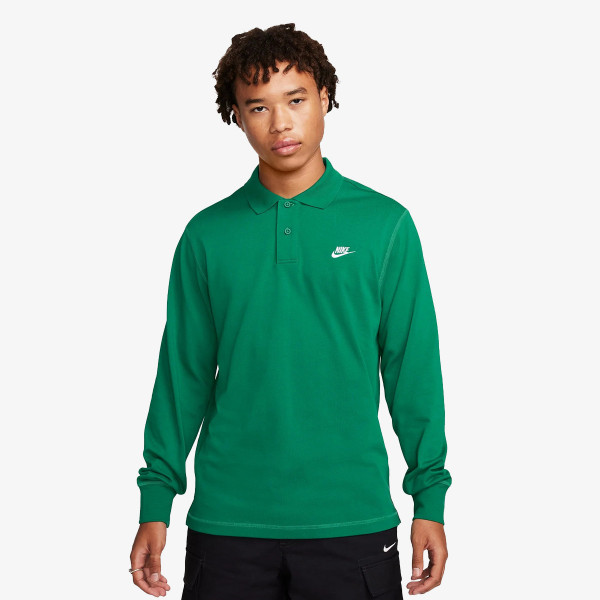 Nike M NK CLUB KNIT LS POLO 