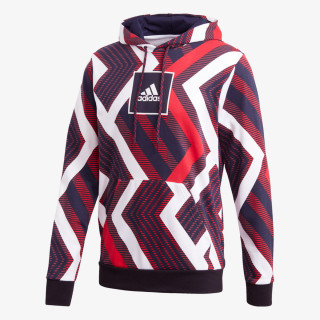 M AOP Hoodie 
