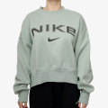 Nike W NSW PHNX FLC OOS LOGO CREW 