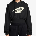 Nike W NSW OS FLC CROP PO HDY DANCE 