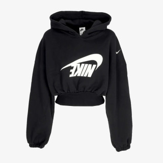 Nike W NSW OS FLC CROP PO HDY DANCE 