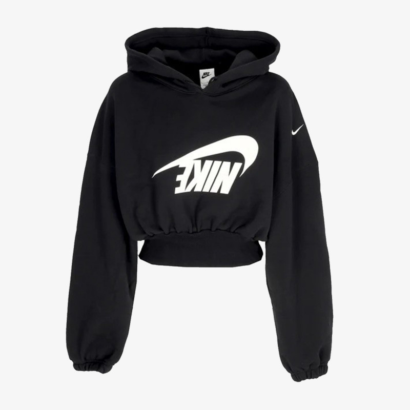 Nike W NSW OS FLC CROP PO HDY DANCE 
