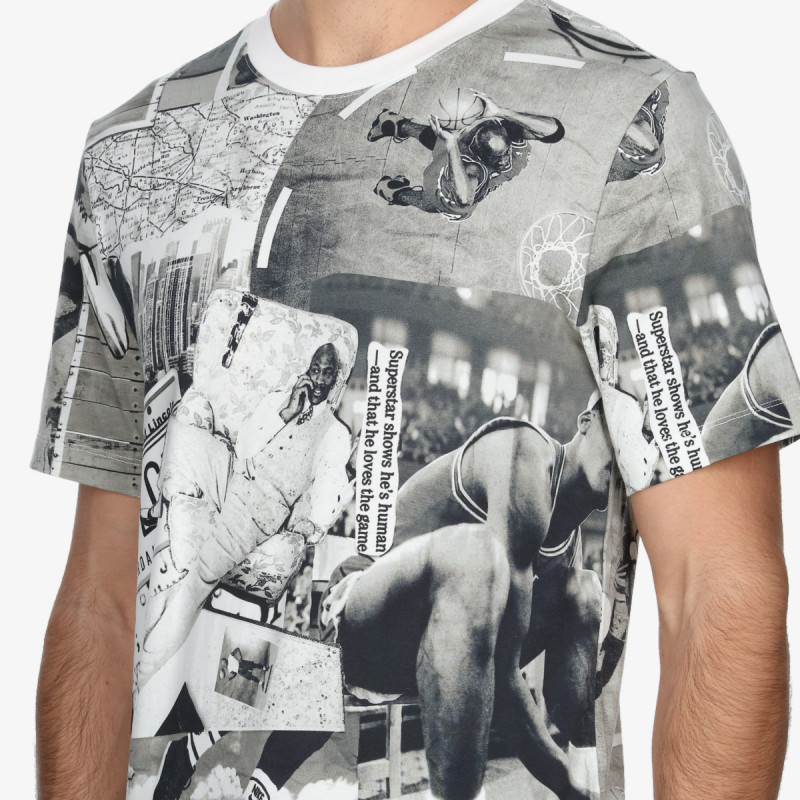 Nike M J FLT ESS AOP SS CREW 