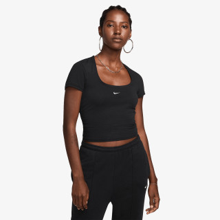 Nike W NSW NK CHLL SS SQR NCK TOP 