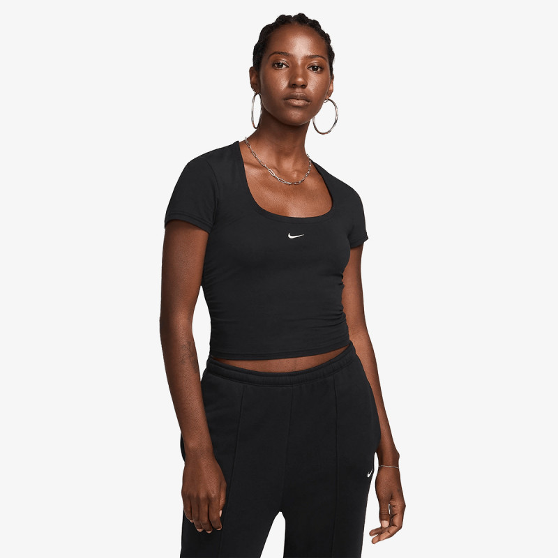 Nike W NSW NK CHLL SS SQR NCK TOP 