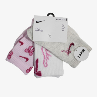Nike NHG 3PK NIKE BOW HALF-CREW 
