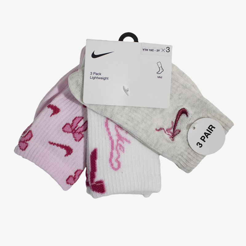 Nike NHG 3PK NIKE BOW HALF-CREW 