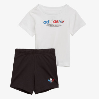 adidas SHORT TEE SET 