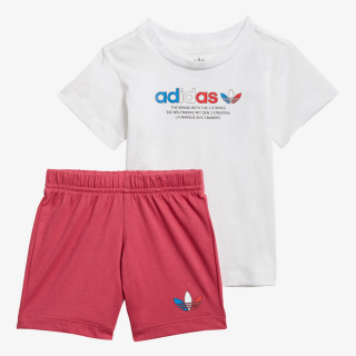 adidas SHORT TEE SET 