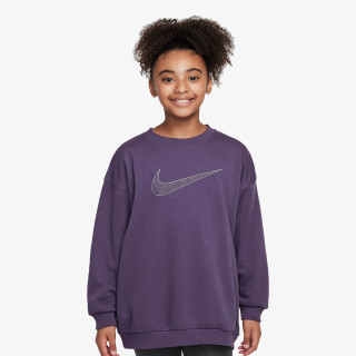 Nike G NSW CLUB FLC OS CREW SHNE 