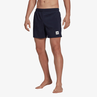 Short Length Solid Swim Shorts 