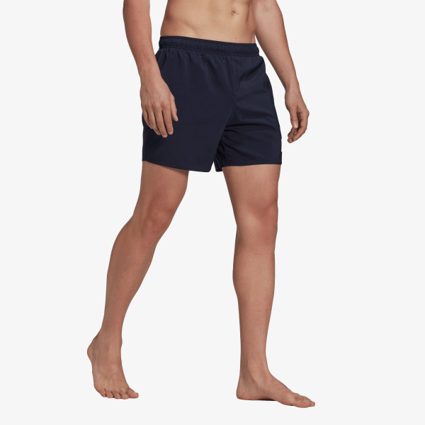 Short Length Solid Swim Shorts 