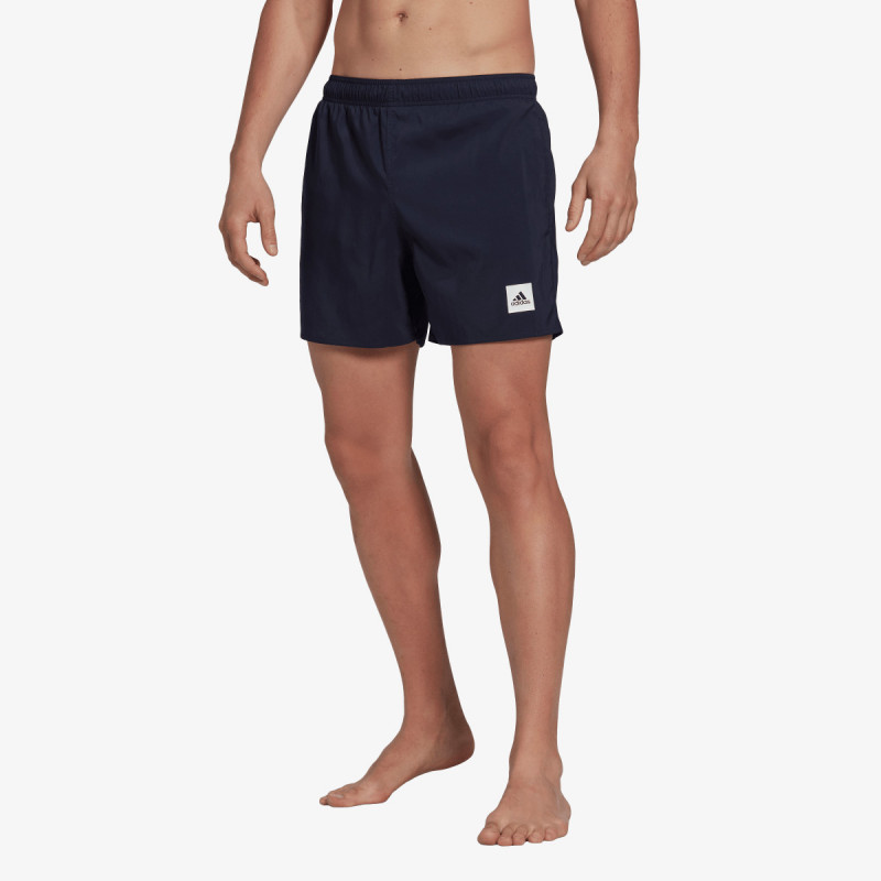 Short Length Solid Swim Shorts 
