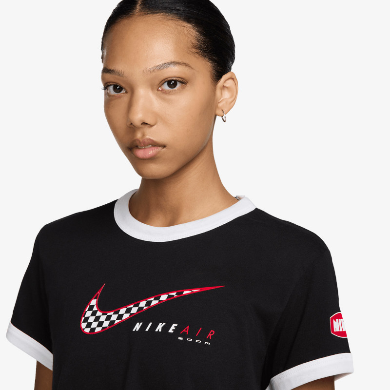 Nike W NSW CLUB SS TEE MOTO RGR 