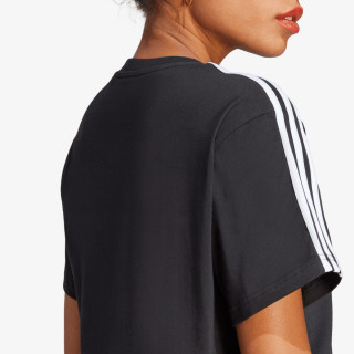 Essentials 3-Stripes Single Jersey Crop Top 