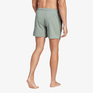 Short Length Solid Swim Shorts 