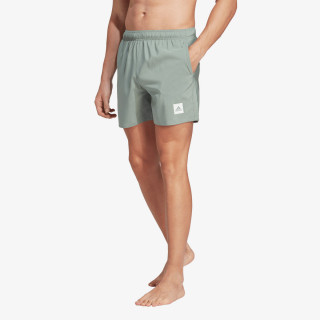 Short Length Solid Swim Shorts 