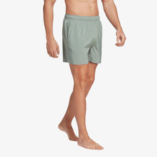 Short Length Solid Swim Shorts 