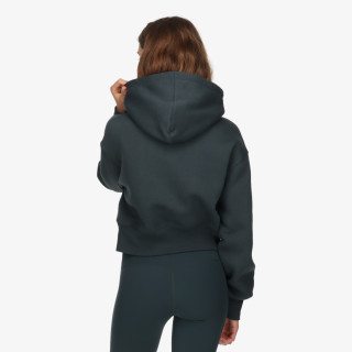 Nike W NSW PHNX FLC CROP FZ HDY 