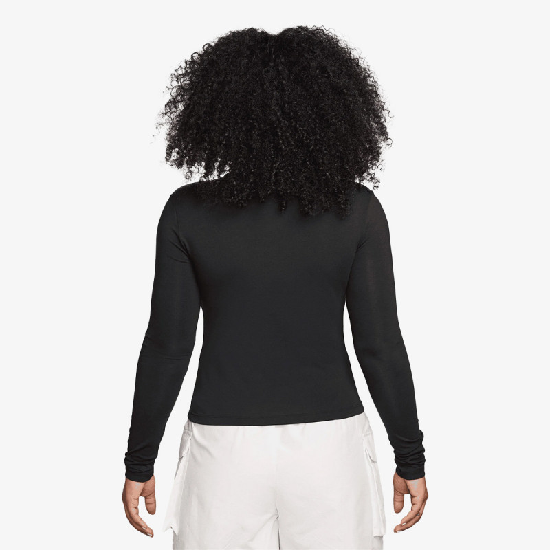 Nike W NSW NK CHLL KNT MOCK TEE 