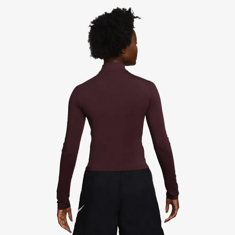 Nike W NSW NK CHLL KNT MOCK TEE 