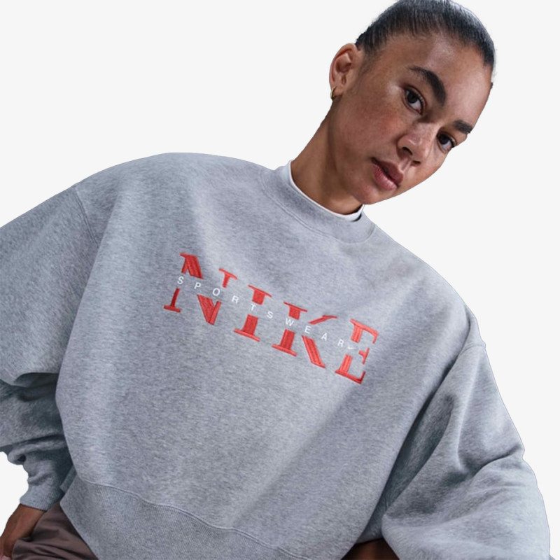 Nike W NSW PHNX FLC CREW GLS 