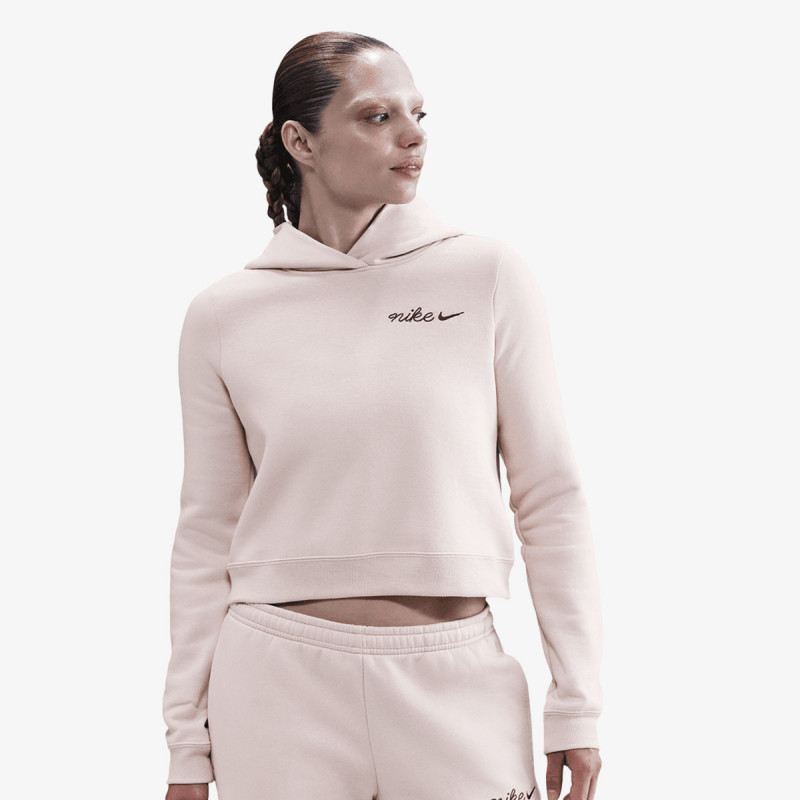 Nike W NSW PHNX FLC SHRUNKEN HOODIE 
